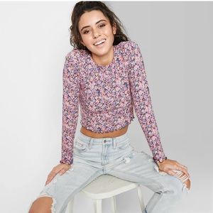 Floral Crop Top